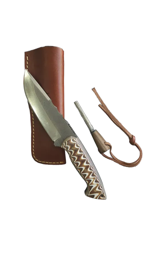 Indian Kuş Gravür Model Av Bıçağı